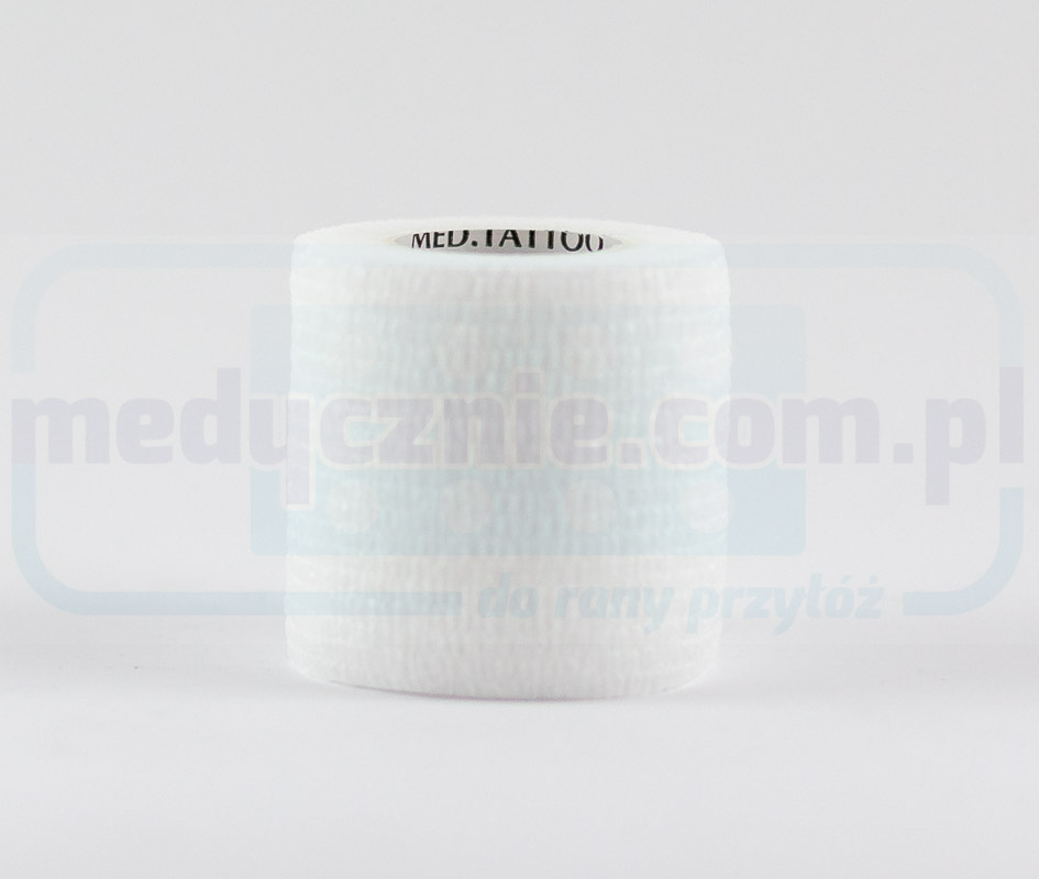 Bandă adezivă 5cm*4.5m 1 buc elastic alb, autoadeziv